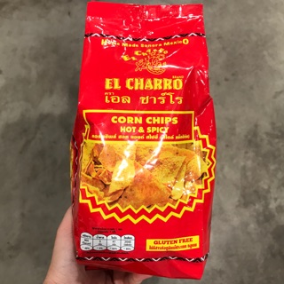 คอร์น ชิพ (Hot &amp; Spicy) El Charro 200 g.