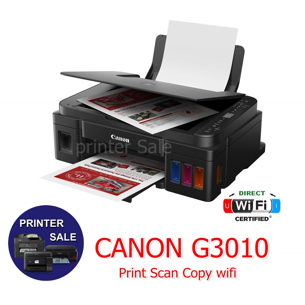 CANON G3010 Printer All in One ink TANK + wifi