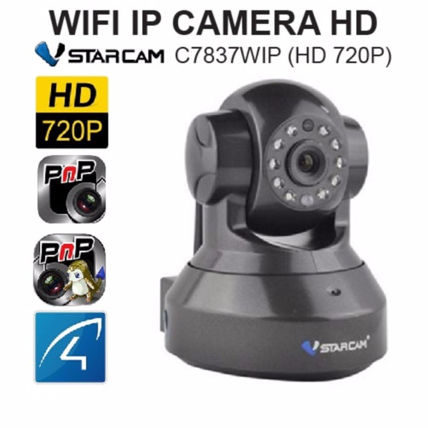 VSTARCAM IP Camera Wifi กล้องวงจรปิดไร้สาย ดูผ่านมือถือ รุ่น C7837WIP