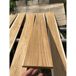 ไม้สักแผ่น ราคาถูก กว้าง 4นิ้ว หนา1.3ซม. ยาว1เมตร รีดไสทั้ง2…