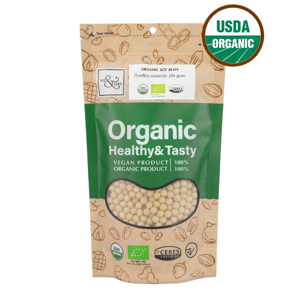 Mr. & Mrs. Soy Bean เมล็ดถั่วเหลือง (250 gm)