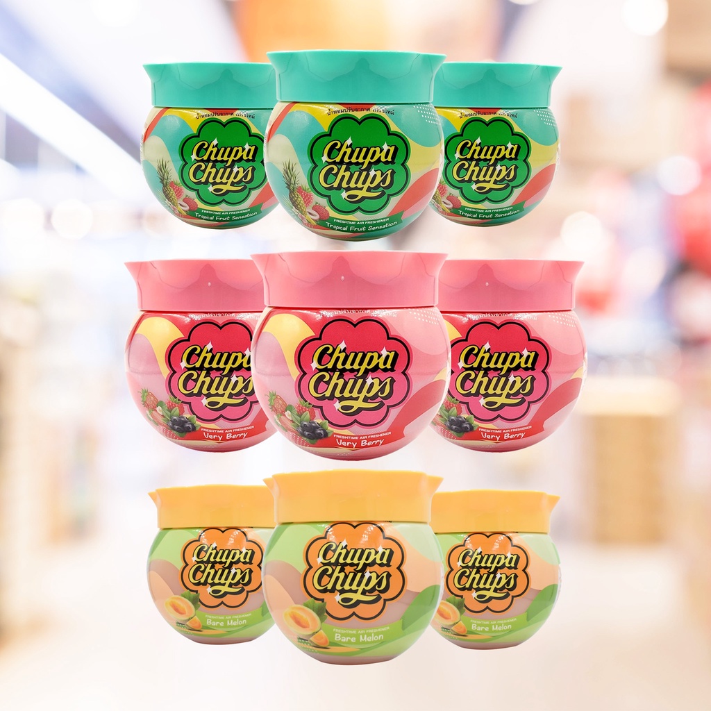 FreshTime X Chupa Chups เจลหอมปรับอากาศ 155g (แพ็ค 3 ชิ้น)