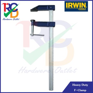 IRWIN Heavy Duty F-Clamp สำหรับงานหนัก ขนาด 16" - 60"