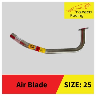 คอท่อAir Blade สแตนเลส Size 25 m.m.