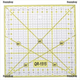 Happybay ไม้บรรทัด อุปกรณ์เสริม สําหรับเย็บผ้า diy