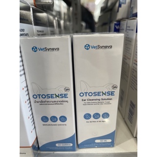 OTOSENSE น้ำยาเช็ดหูสำหรับสัตว์เลี้ยง ใช้ได้กับ แมว สุนัข กระต่าย ปลอดภัยไร้สารเคมี 50 ml.