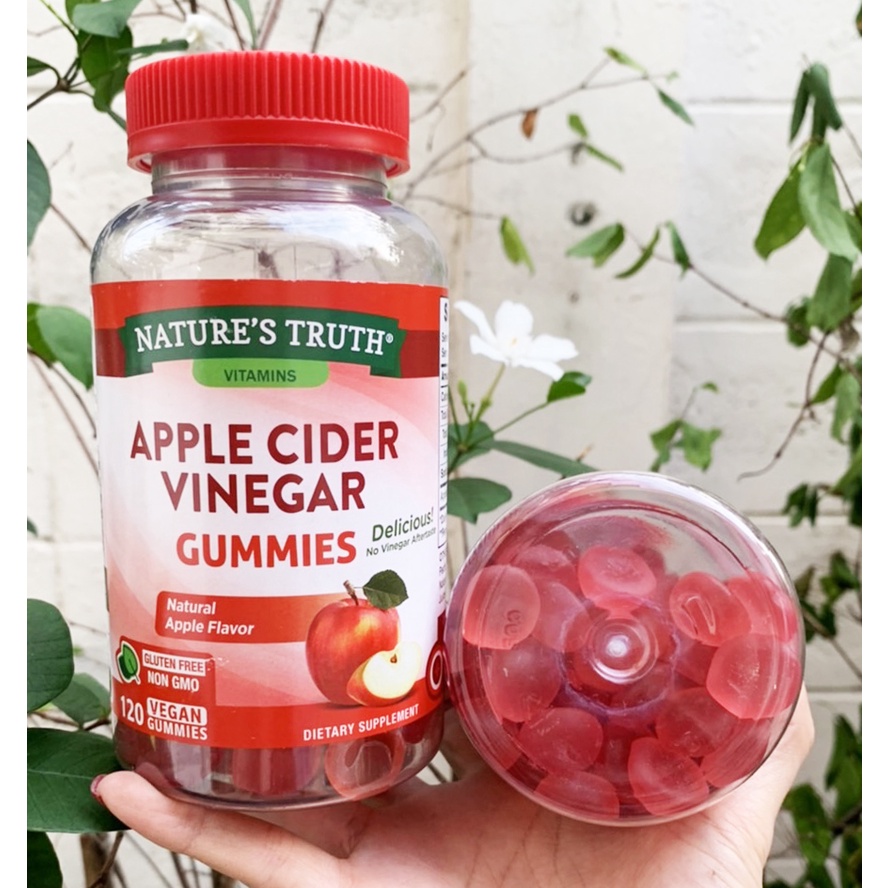 Nature's Truth Organic Apple Cider Vinegar 500mg (บรรจุ 120 gummies)