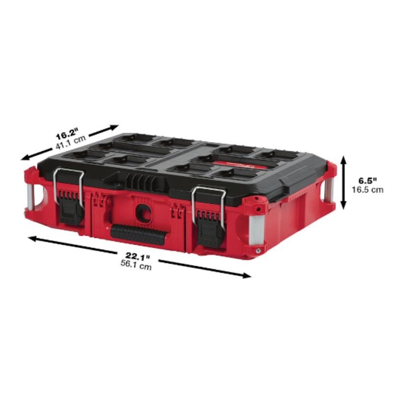 Milwaukee​ กล่องเครื่องมือ 48-22-8424 PACKOUT Tool Box