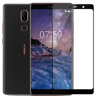 ฟิล์มกระจกนิรภัยกันรอยหน้าจอ สําหรับ Nokia 7 plus