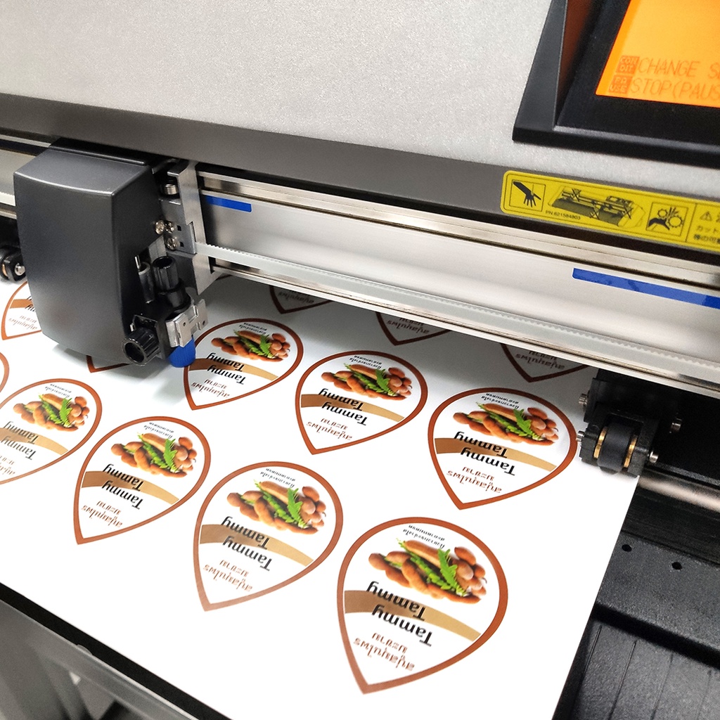 Thai KK สติกเกอร์กระดาษขาวมัน Glossy Paper Sticker (หลังK-TAK) 80 แกรม ...