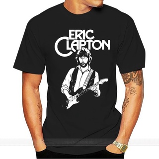 [S-5XL] Eric CLAPTON 2 ใหม่ เสื้อยืดลําลอง ผ้าฝ้าย แขนสั้น คอกลม แฟชั่นฤดูร้อน สําหรับผู้ชาย ไซซ์ยุโรป