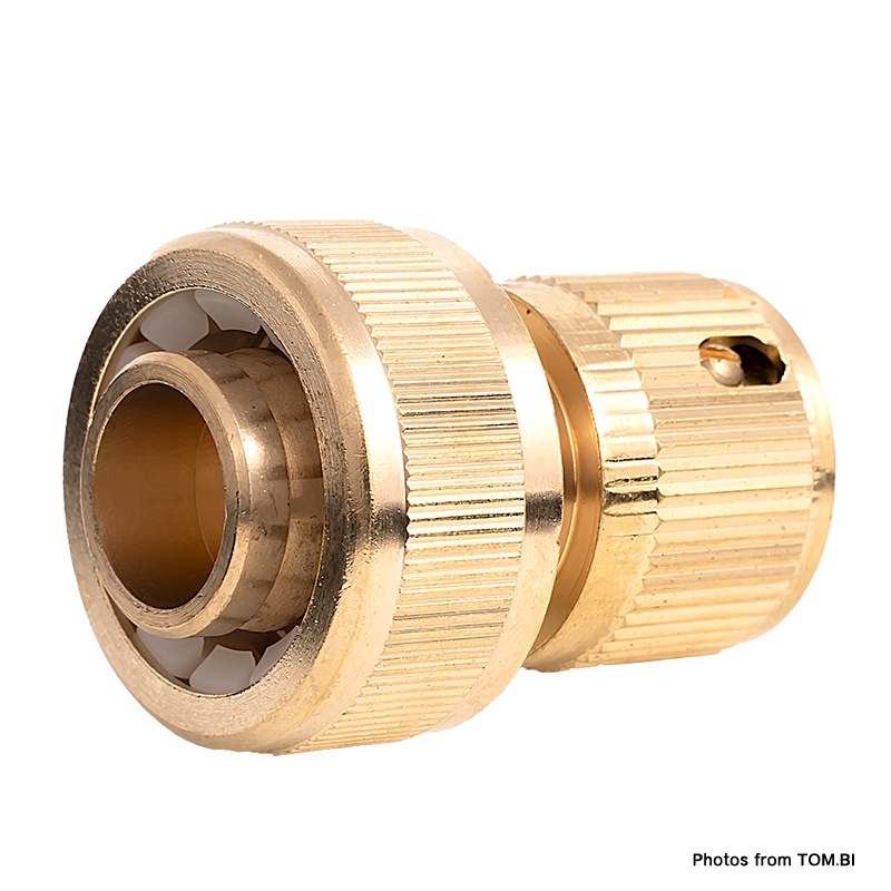 ข้อต่อทองเหลือง อุปกรณ์ข้อต่อสายยาง ข้อต่อก๊อกน้ำ ข้อต่อสายยาง ขนาด 3 หุน / 4หุน / 5 หุน / 6 หุน พร้อมส่ง - รูปที่ 2