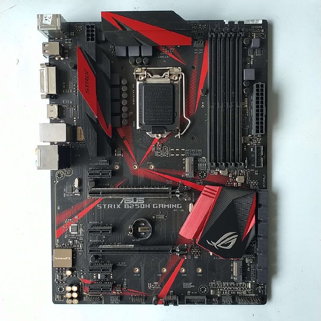 ASUS STRIX B250H GAMING desktop motherboard LGA 1151 DDR4 64GB ATX used motherboard #8