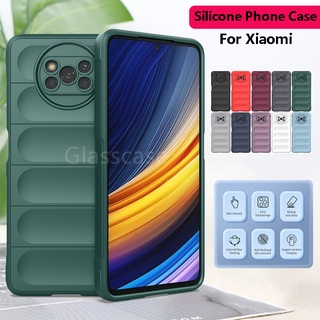 เคสโทรศัพท์มือถือ ซิลิโคนนิ่ม ป้องกันกล้อง กันกระแทก สําหรับ Xiaomi Poco X3 X4 GT Pro X3 Nfc F3 X3PRO X3NFC X4GT