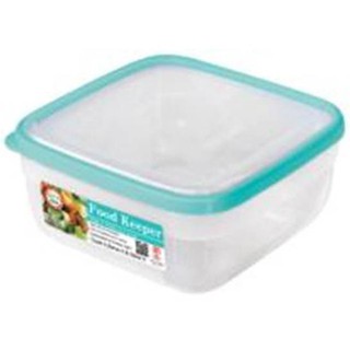 กล่องเก็บอาหาร กล่องใส่อาหาร กล่องอาหารเหลี่ยม FOOD KEEPER N1437 2.5 ลิตรFOOD CONTAINER PP SQUARE 2.5L FOOD KEEPER