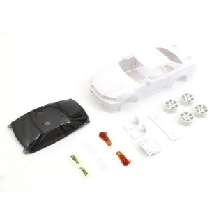 KYOSHO NISSAN SKYLINE GT-R V-spec (R34) White Body Set (w/Rim for AWD) MZN206