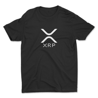 oversize T-shirt 🔥 เสื้อยืด Crypto XRP Ripple (XRP) เสื้อยืดคริปโต เสื้อยืดของนักลงทุน ใส่แล้วจะไม่ดอยอีกต่อไป 🔥 S-5XL