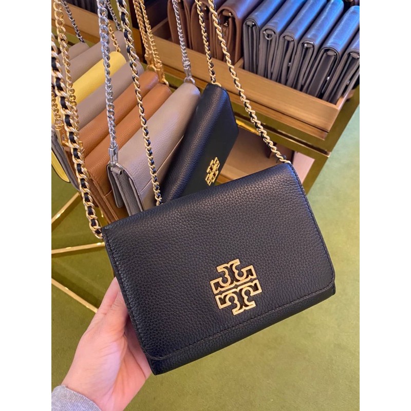 Tory Burch Britten Chain Wallet Crossbody atelieryuwa.ciao.jp