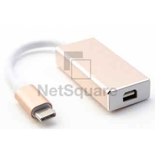 หัวแปลง USB Type C to mDP mini DisplayPort 4K@60 สำหรับเครื่อง mac