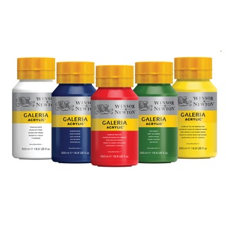 Winsor&amp;Newton สีอะคริลิค แกเลอเรีย 500 มล. 47 เฉดสี จำนวน 1 หลอด