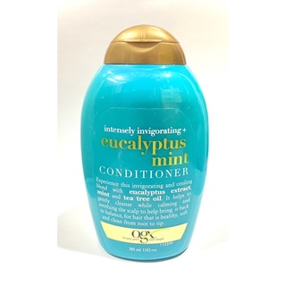 โอจีเอ็กซ์ ยูคาลิปตัส มินท์ คอนดิชันเนอร์ 385มล. OGX eucalyptus mint Conditioner 385ml. exp 07/2022