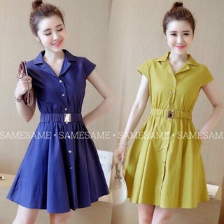 Cotton dress korea style