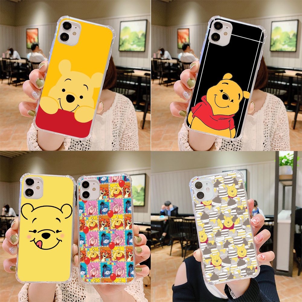 Y-254 winnie pooh ซิลิโคน TPU สําหรับ Motorola Moto E6 E4 E5 E6I E6S Plus Power Play G ปกอ่อน