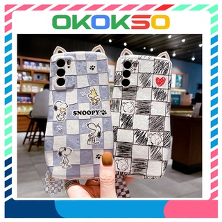 เคสโทรศัพท์มือถือลายการ์ตูนสุนัขน่ารักสําหรับ Oppo Reno6, Reno5 5G,  Reno5 Pro, A53/A32, A9 2020/A5 2020/A11, R17,