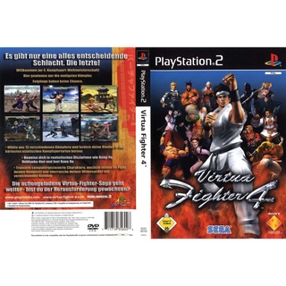 แผ่นเกมส์ PS2 Virtua Fighter 4   คุณภาพ ส่งไว (DVD)