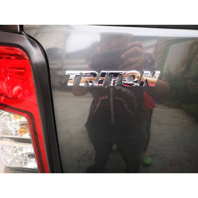 logo TRITON แท้ เบิกห้าง ดิลเลอร์ โลโก้ TRITON ชุปโครเมี่ยม ของแท้ mitsubishi Triton ของแท้