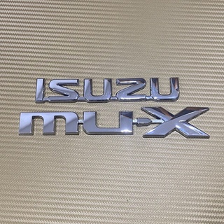 โลโก้ ISUZU MU-X ราคาต่อชุด 2 ชิ้น