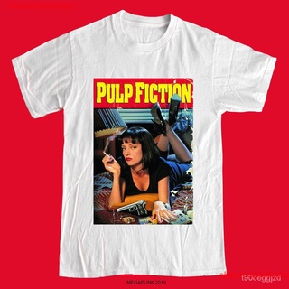 เสื้ 2022 Pulp FICTION T-shirt เสื้อยืด ดพิมพ์ลาย เสื้อยืดผ้าฝ้าย คอกลม cotton ความนิยม discount UnisexS-5XL