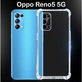 เคสมือถือ OPPO Reno6Z 5G/Reno6 5G/Reno5 5G/Reno4/A16 เคสโทรศัพท์ต้านเชื้อแบคทีเรีย เคสใส เคสกันกระแทก tpu case