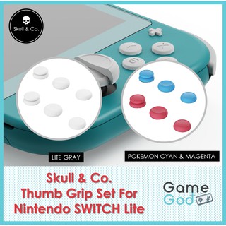 Skull &amp; co. Thumb Grip Set สำหรับ Nintendo Switch Lite และ Nintendo Switch