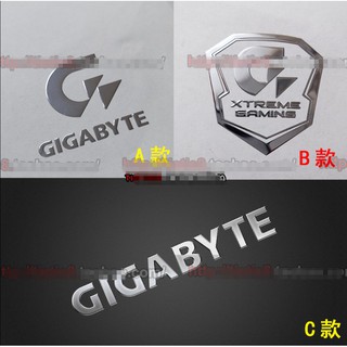 [New metal sticker] Gigabyte Gigabyte logo LOGO metal sticker mobile phone sticker laptop sticker keyboard sticker