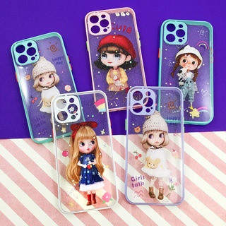 i7+ 12 Pro Max    เคสไอโฟน เคสใสกากเพชร เคสกริตเตอร์ เคสขอบสี เคสแฟชั่น เคสสวย เคสมือถือ เคสหวาน เคสพิมพ์ลาย