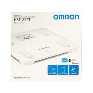 OMRON Body Composition Monitor HBF-222T เครื่องวัดดัชนีมวลกายออมรอน รุ่น HBF-222T