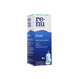 re-nu fresh 60ml น้ำยาล้างคอนเทคเลนส์