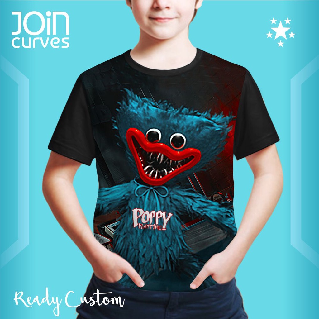 เสื้อยืดเด็ก Huggy Wuggy