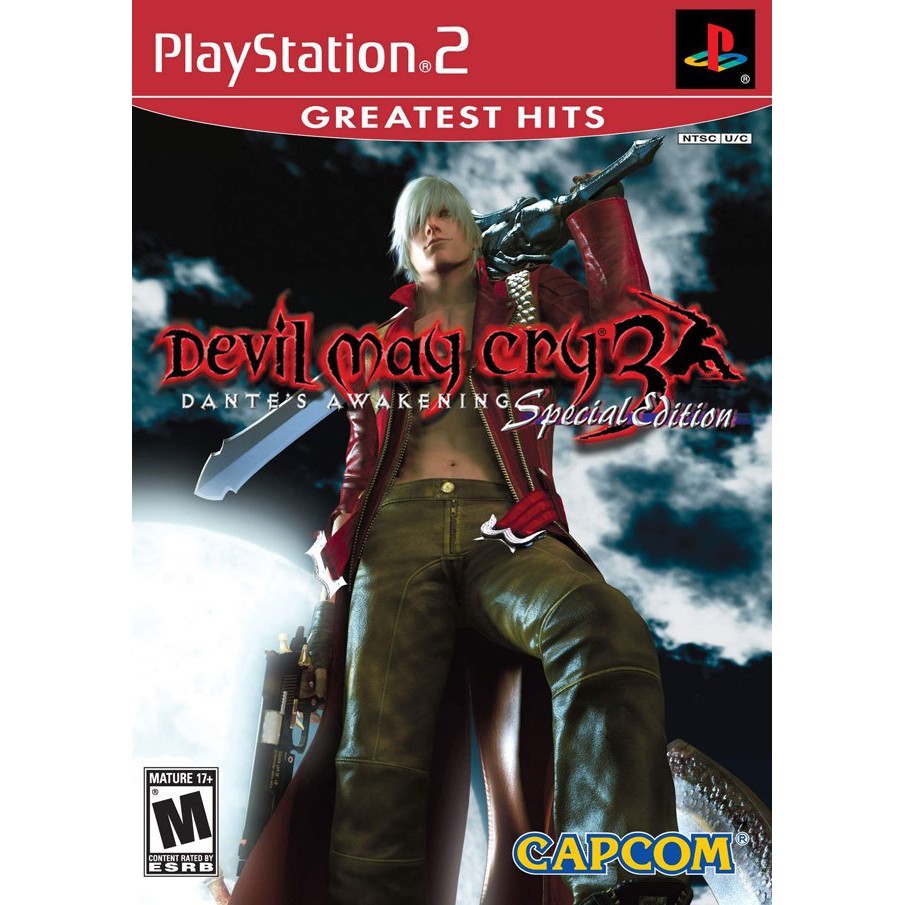 Devil May Cry 3: Dante's Awakening Special Edition  เกม PS2