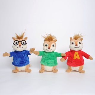 ตุ๊กตาของเล่น Alvin And The Chipmunks Theodore Simon ขนาด 7.8 นิ้วของเล่นสําหรับเด็ก