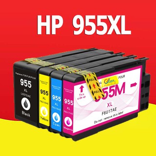 HP 955XL หมึก HP955 สีดำ HP955XL หมึก HP 955 XLตลับหมึกสำหรับ HP 7740 8210 8216 8710 8720 8725 8730 8740