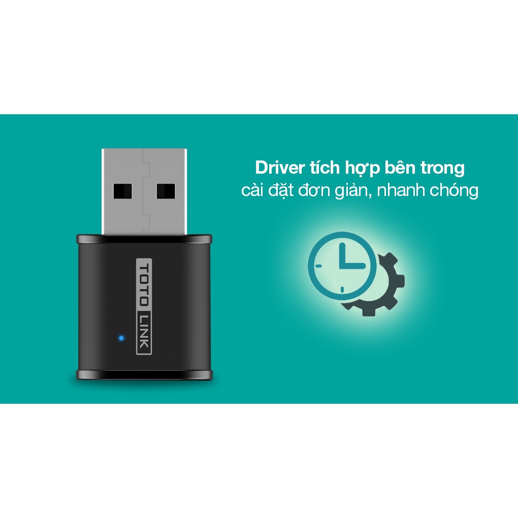 Totolink A650USM AC650Mbps USB Wifi - สินค้าของแท้
