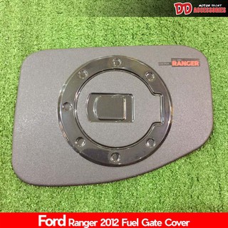 ฝาถังน้ำมัน สีดำด้าน FORD RANGER 2012 2013 2014 2015 2016 2017 2018 2019 2020 2021 หยอดแดง