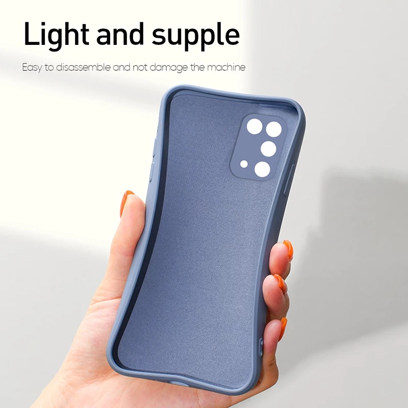 เคสโทรศัพท์ซิลิโคนแบบบางพิเศษสีหวานสําหรับ Samsung Galaxy A50 A71 A51 A30 A12 A10 A31 ราคา ถูกที่สุด ดีลบีเคเค แกลเลอรีภาพที่ 6