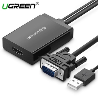 (ลดล้างสต๊อก)UGreen VGA+USB to HDMI Converter