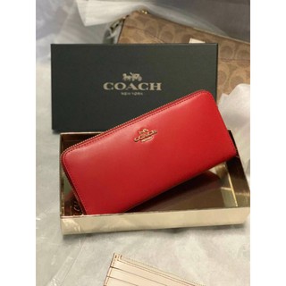 #COACH #กปตยาว ซิปรอบ มาพร้อมกล่อง ✅