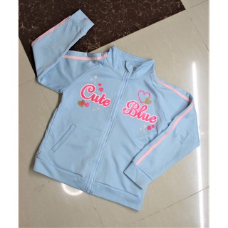 เสื้อวอร์มเด็ก Cute Blue  ของแท้ 100% Size 130 มือสอง