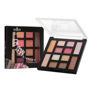 odbo im sexy &amp; i know it eyeshadow โอดีบีโออายชาร์โดว์