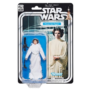 Star Wars The Black Series 40th Anniversary Princess Leia Organa 6 Inch Figure